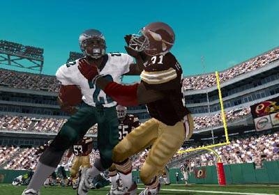 Screen ze hry NFL GameDay 2002