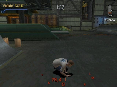 Screen ze hry Tony Hawks Pro Skater 3