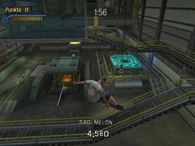 Screen ze hry Tony Hawks Pro Skater 3