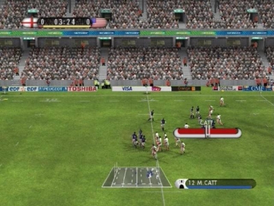 Screen ze hry Rugby 08