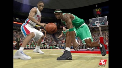 Screen ze hry NBA 2K6