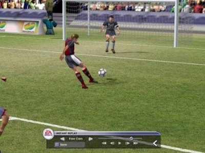 Screen ze hry FIFA Soccer 2002