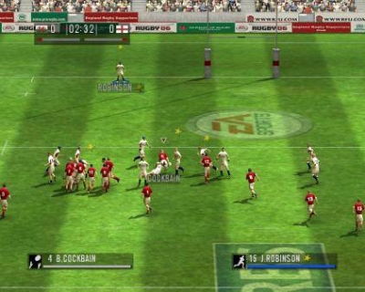 Screen ze hry Rugby 06
