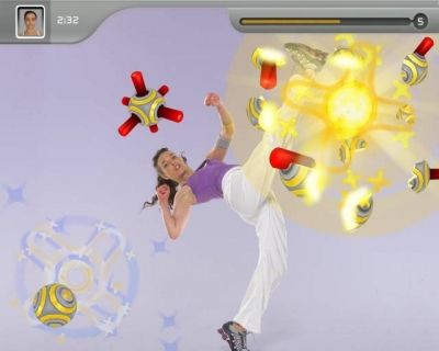 Screen ze hry EyeToy: Kinetic