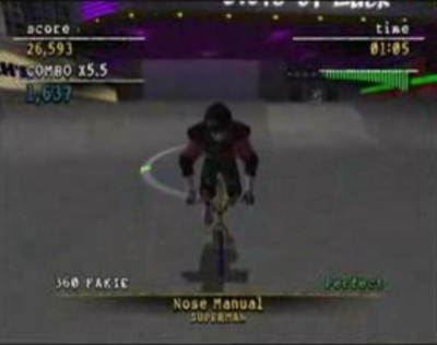 Screen ze hry Mat Hoffmans Pro BMX 2