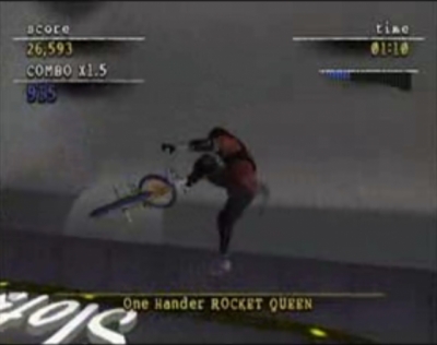 Screen ze hry Mat Hoffmans Pro BMX 2