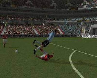 Screen ze hry World Tour Soccer 2005