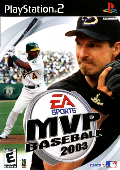 Obal hry MVP Baseball 2003