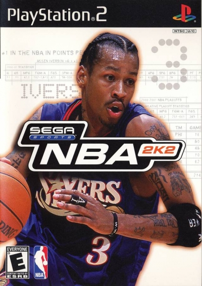 Obal hry NBA 2K2