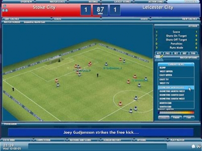 Screen ze hry Championship Manager 2006