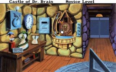 Screen ze hry Castle of Dr. Brain