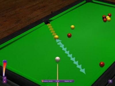Screen ze hry World Championship Snooker 2003