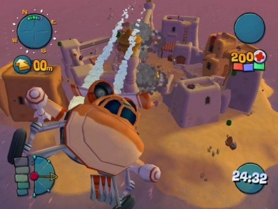 Screen ze hry Worms 4: Mayhem