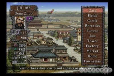 Screen ze hry Romance of the Three Kingdoms VIII