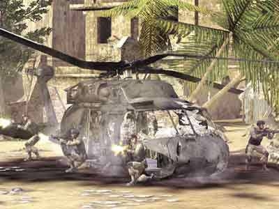 Screen ze hry Delta Force: Black Hawk Down