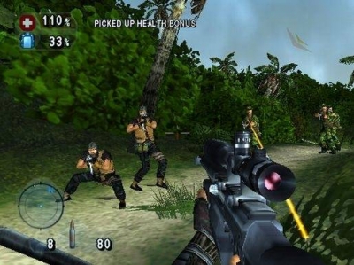 Screen ze hry Fugitive Hunter: War on Terror