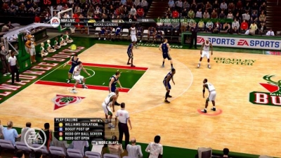 Screen ze hry NBA Live 09