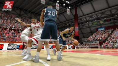 Screen ze hry College Hoops 2K8