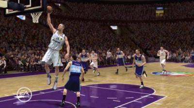 Screen ze hry NBA Live 08