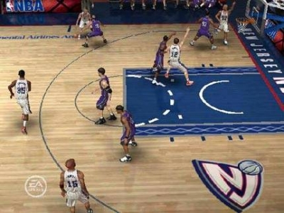 Screen ze hry NBA Live 07