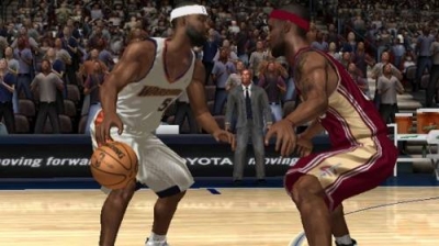 Screen ze hry NBA Live 07