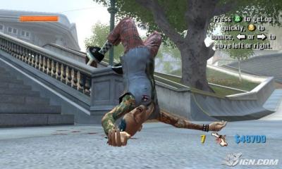 Screen ze hry Tony Hawks Project 8