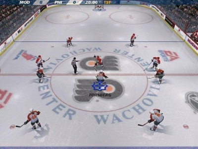 Screen ze hry NHL 2K7