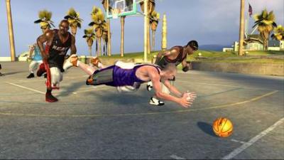 Screen ze hry NBA Street Homecourt