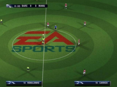 Screen ze hry UEFA Champions League 2006-2007