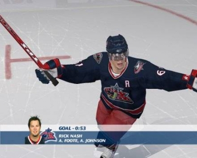 Screen ze hry NHL 07