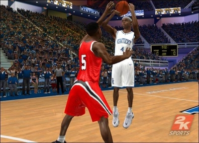 Screen ze hry College Hoops 2K6