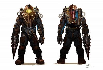 Artwork ke he Bioshock 2