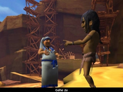 Screen ze hry Ankh: Heart of Osiris