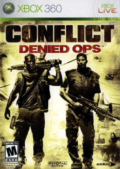 Obal hry Conflict: Denied Ops