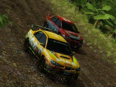 Screen ze hry SEGA Rally Revo