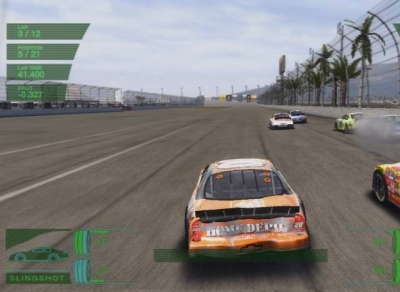 Screen ze hry NASCAR 08