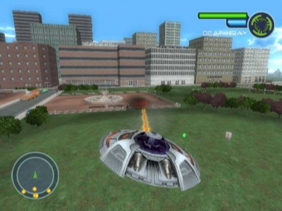 Screen ze hry Destroy All Humans! Path of the Furon