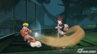 Screen ze hry Naruto: Rise of a Ninja