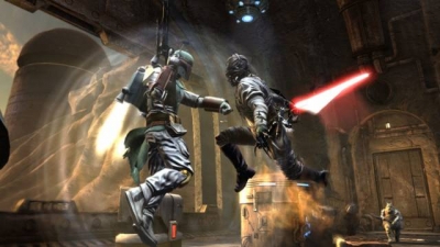 Screen ze hry Star Wars: The Force Unleashed