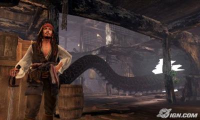 Screen ze hry Pirates of the Caribbean: At Worlds End