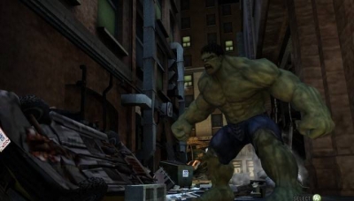 Screen ze hry Incredible Hulk, The