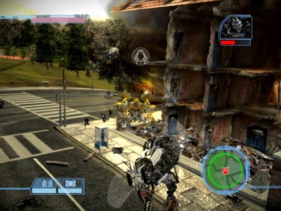 Screen ze hry Transformers: The Game