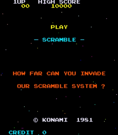 Screen ze hry Scramble