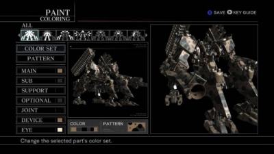 Screen ze hry Armored Core: for Answer