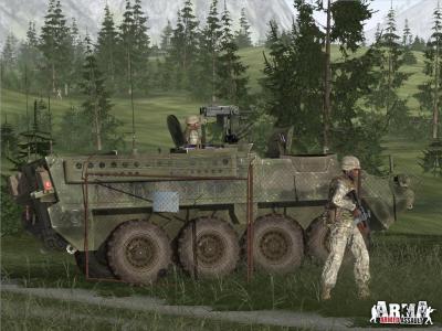 Screen ze hry ARMA: Armed Assault