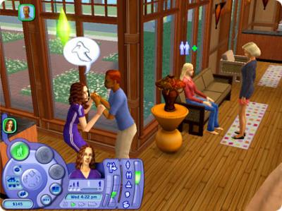 Screen ze hry The Sims 2