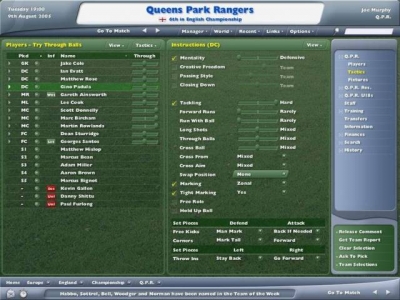 Screen ze hry Football Manager 2006