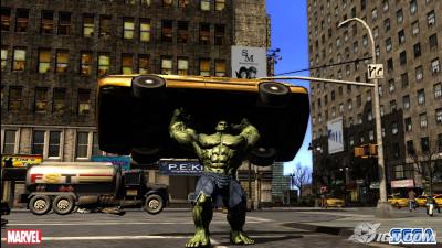 Screen ze hry Incredible Hulk, The