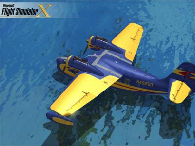 Screen ze hry Flight Simulator X