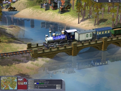 Screen ze hry Sid Meiers Railroads